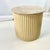 Vintage Neoclassical Roman Contemporary Century Furniture Drum Marble Top Side Table For Sale - Image 10 of 16