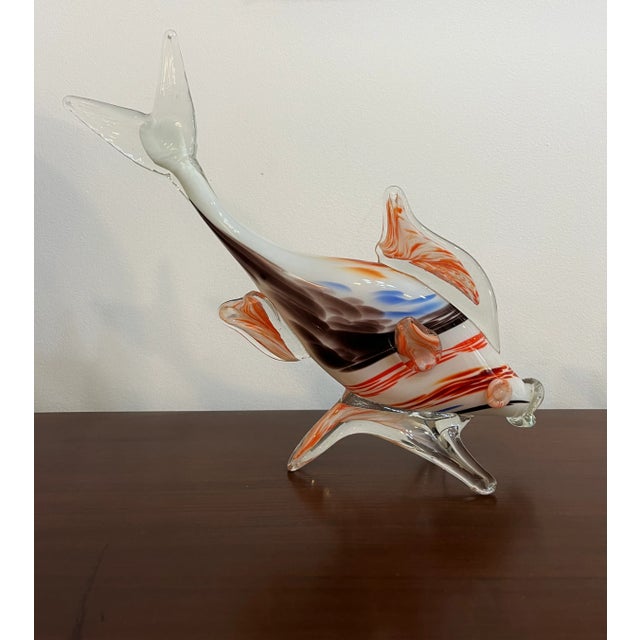 Murano Glass Fish Sculpture, 1960s For Sale - Image 12 of 12