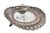 Silver Shell-Shaped Silver Fruit Bowl with Reliefs and Fish-Shaped Feet For Sale - Image 8 of 8