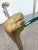 1970s 1970s Brass Glit Side Table in the Style of p.e. Guerin For Sale - Image 5 of 8