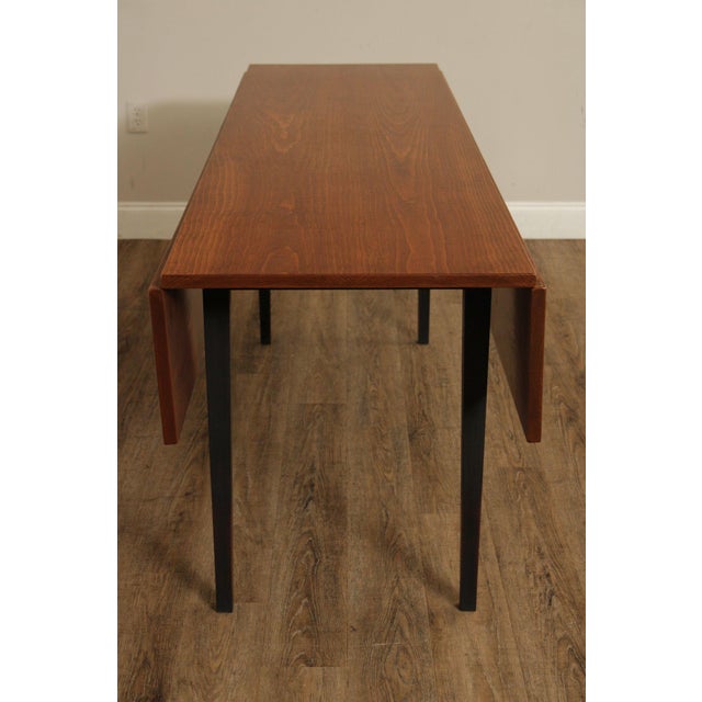 Wayne Kramer Custom Crafted Drop Leaf Harvest Dining table For Sale - Image 13 of 18