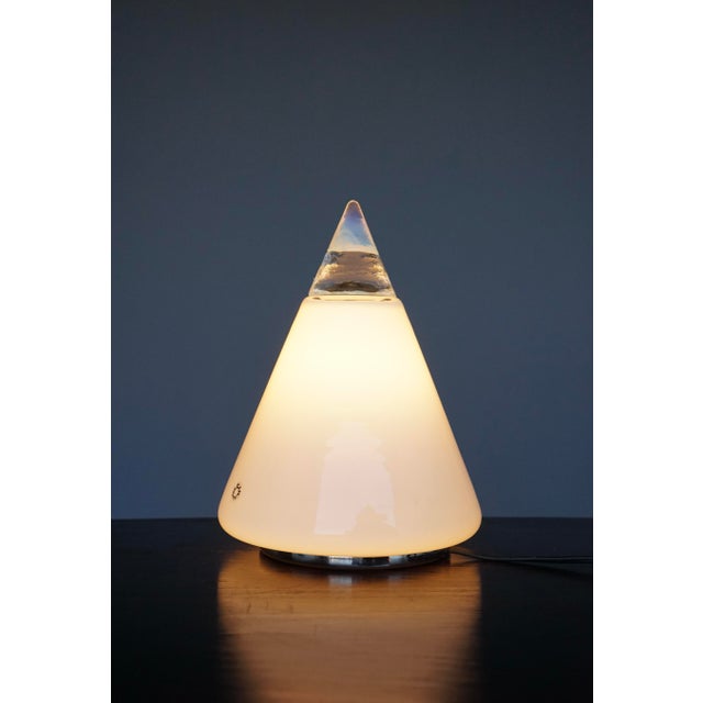 Cone Table Lamp by Giusto Toso for Leucos, 1970s For Sale - Image 3 of 11