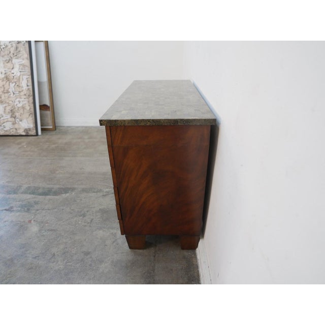 1990s Maitland Smith Checkerboard Cabinet For Sale - Image 10 of 18
