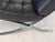 Animal Skin Leather Barcelona Chair by Ludwig Mies Van Der Rohe for Knoll Inc. For Sale - Image 7 of 15
