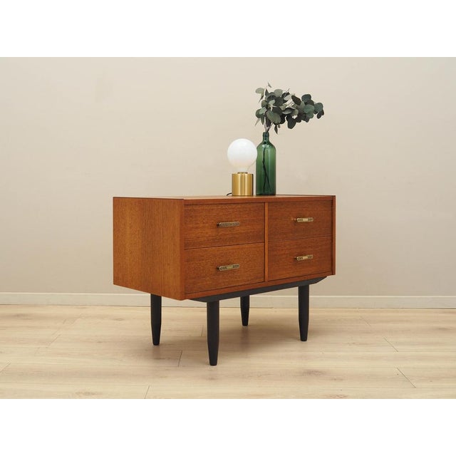 1970s Vintage Danish Teak Chest of Drawers, 1970s For Sale - Image 5 of 8