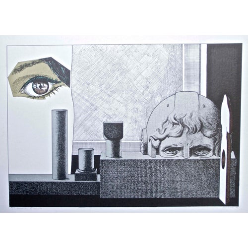 Raimondo Rimondi, Composition, Lithograph, 1968 For Sale