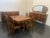 Art Deco Rosewood & Marble Dining Room Set, 1930s, Set of 10 For Sale - Image 14 of 14