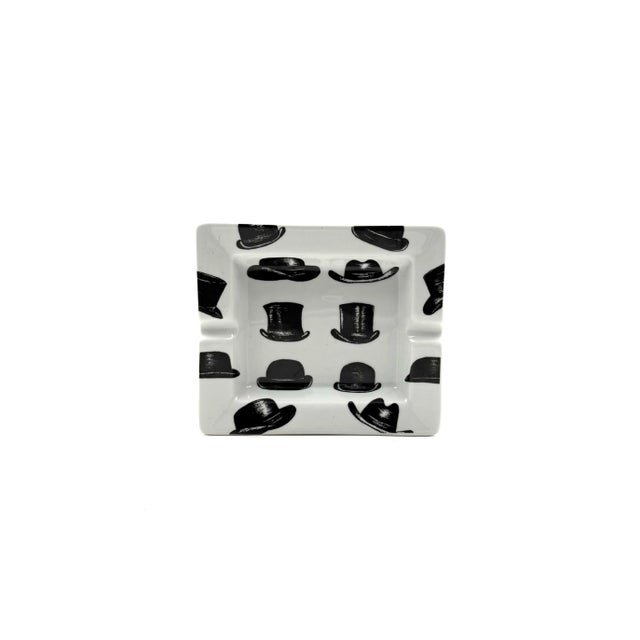 Mid-Century Modern Ceramic Ashtray, in the Manner of Piero Fornasetti, France 1970s For Sale - Image 3 of 7
