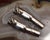 Vintage Mexican Sterling Silver Mod Segmented Post Earrings, Pair For Sale - Image 10 of 15