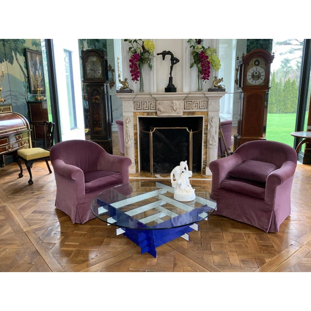 Glass Top Coffee Table For Sale - Image 4 of 11