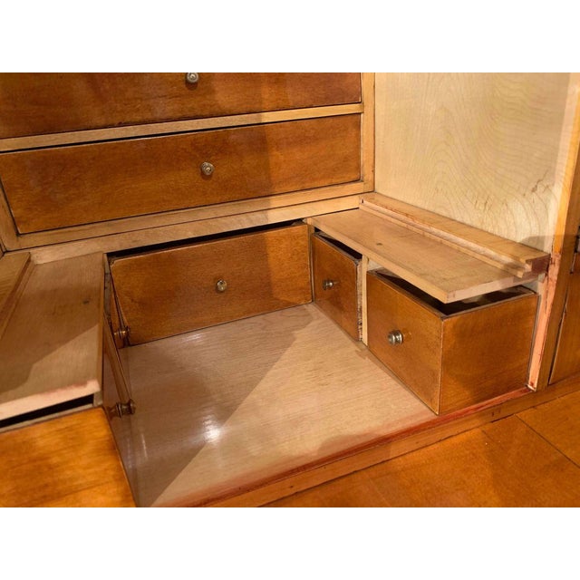 Secretary in Cherry Veneer, South Germany, 1820s For Sale - Image 11 of 18