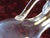 Transparent Glass Pitcher Antique Mouth Blown Hand Cut Fleur de Lis Engraved Clear Ca.1860's For Sale - Image 8 of 12