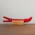 Knife Rests in Wood and Metal in Red by Alto Duo, Set of 6 For Sale - Image 4 of 10