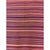 1950s 1950s Multicolor Ground Stripe Modern Turkish Kilim Flatweave Small Rug For Sale - Image 5 of 5