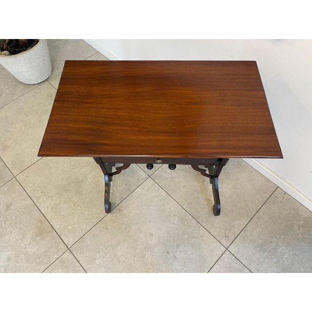 Wood Art Nouveau Side Table, 1920s For Sale - Image 7 of 17