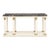 1970s Italian Neoclassical Style Marble Top Console Table For Sale