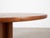 Midcentury Modern Danish Round Teak Dining Table with Two Extensions, 1960s For Sale - Image 10 of 13