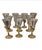 Godinger Vintage Elegant Heavy Silver-Plate and Brass Sculpted Bird Cordial/Shot Goblets, Set of 10 For Sale - Image 4 of 6