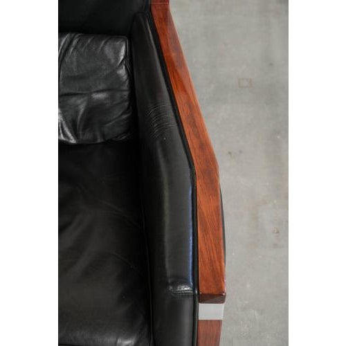 Brown Art Deco Decoforma Series Lounge Chair in Cowhide Leather from Schuitema For Sale - Image 8 of 15