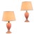 Pink Murano Glass Table Lamps from Barovier & Toso, 1970s, Set of 2 For Sale - Image 15 of 15