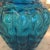 Blue Textured Handblown Art - Glass Pitcher For Sale In Miami - Image 6 of 12