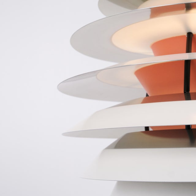 Ph kontrast pendant designed by poul henningsen and produced by louis poulsen in the 1980s. The lamp is constructed with...