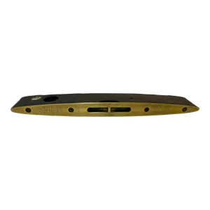 Vintage 9” Wood and Brass Torpedo/Boat Shaped J Rabone & Sons Spirit Level From England - Circa 1920’s