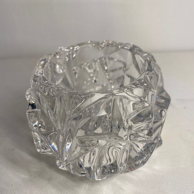 Tiffany and Co Rock Cut Votive Candle Holder For Sale - Image 10 of 10