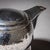 20th Century Art Deco Three-Piece Tea and Coffee Service with Hammered Surface, 1990s, Set of 3 For Sale - Image 10 of 14