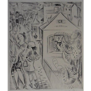 Mily Possoz, Les jeunes filles en promenade, Etching For Sale