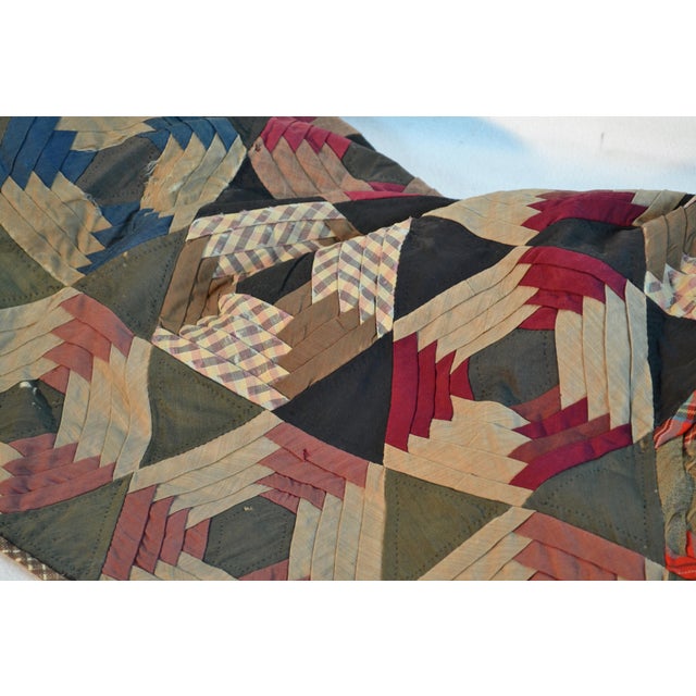 Vintage Wall Hanging, Large 63x78 For Sale - Image 4 of 9