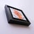 Early 21st Century Embers Stare 1 by Stefan Smit | Oil on Panel Eye with orange and black abstract background For Sale - Image 5 of 5