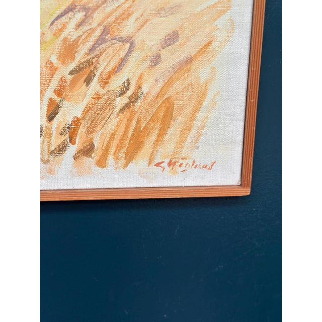 Gustaf Höglund, Mine at Silfhyttan, Dalarna, Framed, 1960s, Oil Painting on Canvas, Framed For Sale - Image 8 of 18