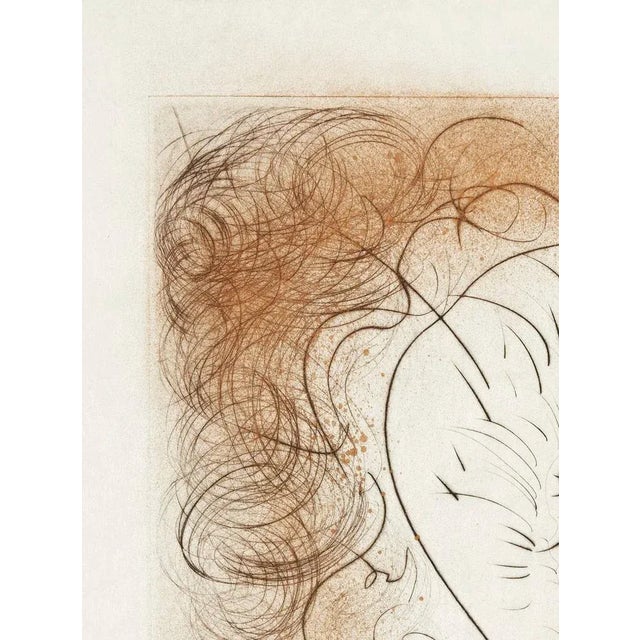 Salvador Dali, Le Torse, 1969, Etching, in Flawless conditions. Designed 1960 to 1969