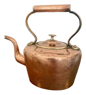 Antique George III Copper Kettle, 1800s