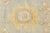 15x23 Modern Transitional Oushak Style Light Blue & Goldenrod Hand-Knotted Wool For Sale - Image 9 of 10
