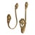 French Bronze and Brass Curtain Tiebacks or Curtain Holder, 19th Century - A Pair For Sale