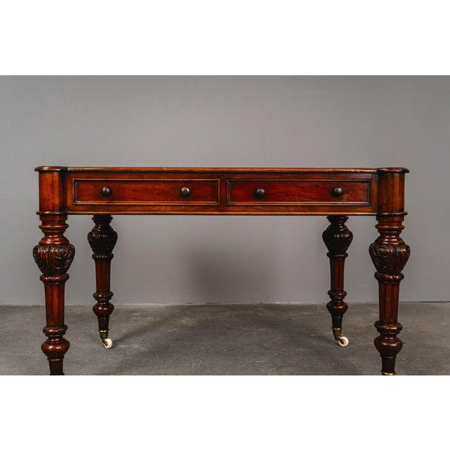 English-Style Desk in Mahogany, 1900s For Sale - Image 11 of 18