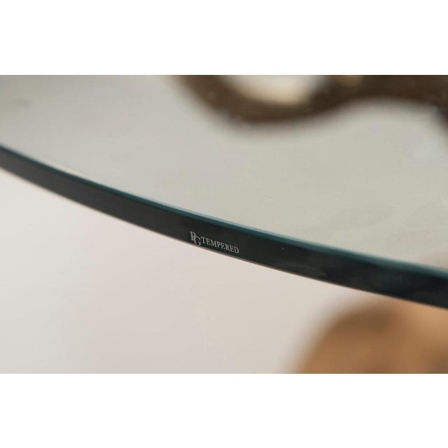 Contemporary Tree Brass Sculpture Table from Pescetta For Sale - Image 3 of 14