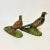 These are a lovely pair of Americana Folk Art Ceramic Pheasants. These are Holland Molds and the artist, Jean, signed and...