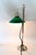 Art Deco Nickel-Plated Table Lamp with Original Green Opaline Glass Shade, 1920s For Sale - Image 13 of 18