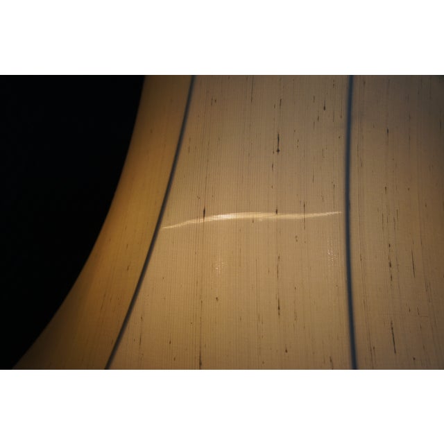 Mid 20th Century Mid Century Modern Chinese Pewter Brass Overlay Vase Urn Buffet Lamps Chinoiserie - a Pair For Sale - Image 6 of 14