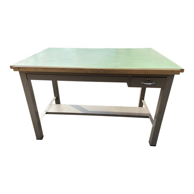 1980s Vintage Hamilton Drafting Table For Sale