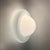 Space Age UFO Ceiling Lamp in White Opaline Glass, Italy, 1970s For Sale - Image 6 of 15
