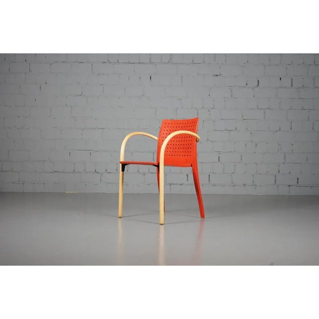 Thonet Postmodern Model 290 F Chair by Prof. Wulf Schneider for Thonet, Set of 4 For Sale - Image 4 of 12