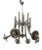 Mid-Century Chrome Chandelier, 1970s For Sale - Image 7 of 7