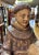 Spanish Sculpture of the 17th century "Saint Antony and the Child Jesus" Measures: H: 61cm, polychrome and gilded wood....