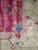 1920s Raspberry Pink Open Field Floral Antique Chinese Art Deco Carpet Wool Rug For Sale - Image 10 of 12