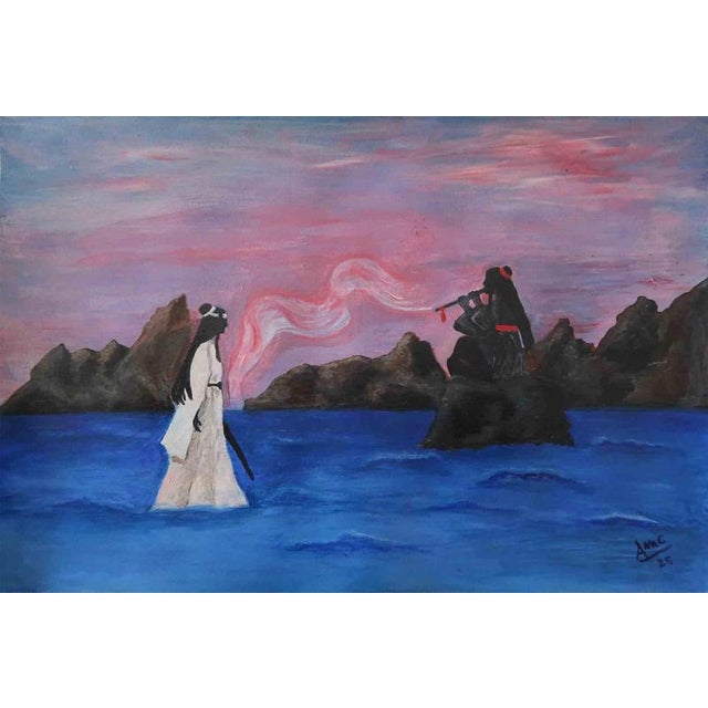 Anna Maria Caboni, Power of Legends, 2025, Acrylic For Sale - Image 6 of 6