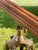 Wood Vintage Fluted Wood and Brass Telescope For Sale - Image 7 of 18
